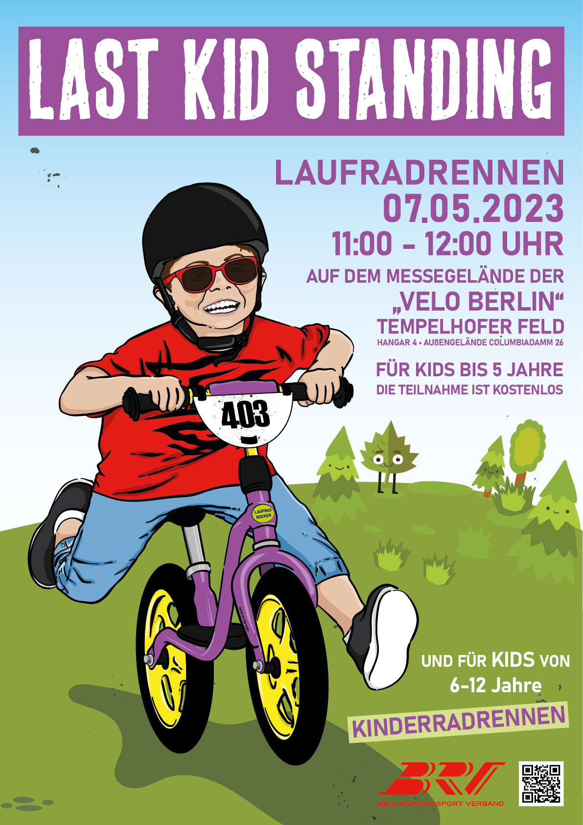„Last Kid Standing“ Laufradrennen
