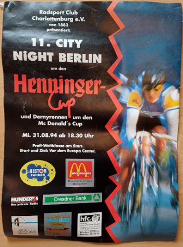 Poster der CIty Night Berlin